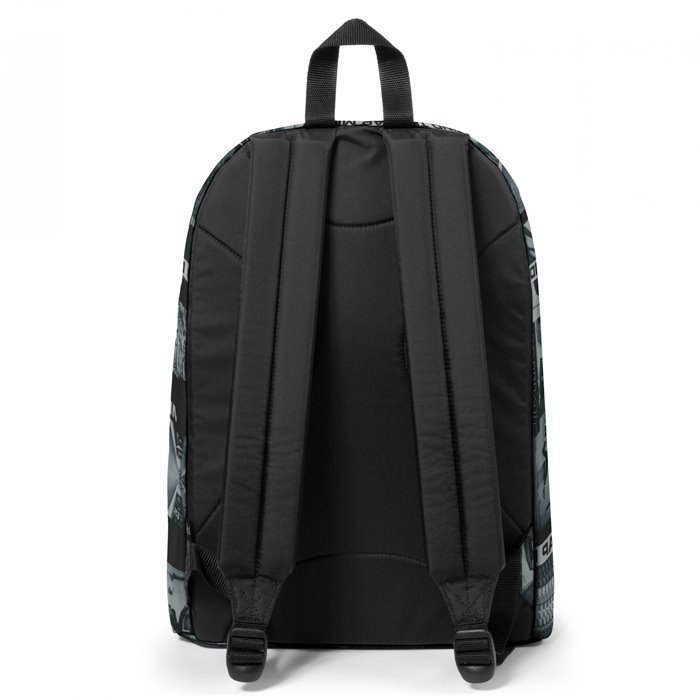 Eastpak Out of office laptoptartós hátizsák mintás fekete