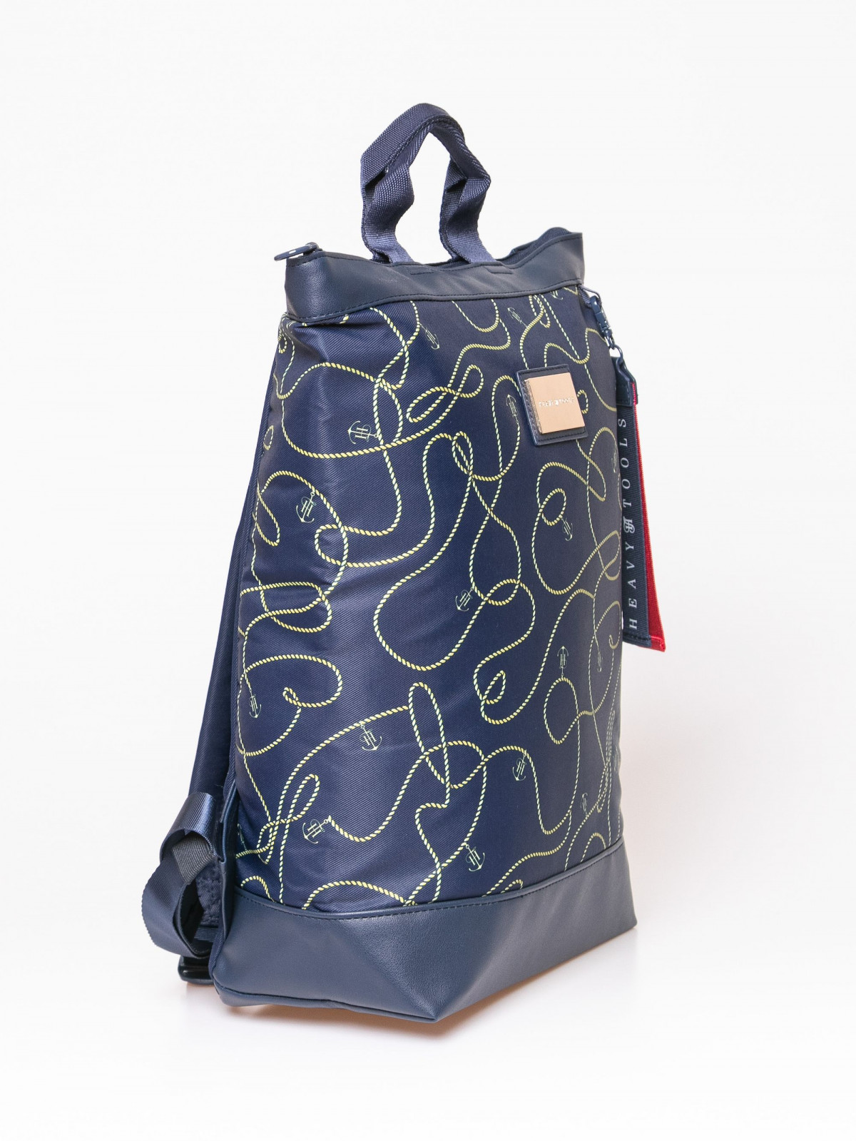 HeavyTools női laptop hátizsák vászon Every22 kötél mintás