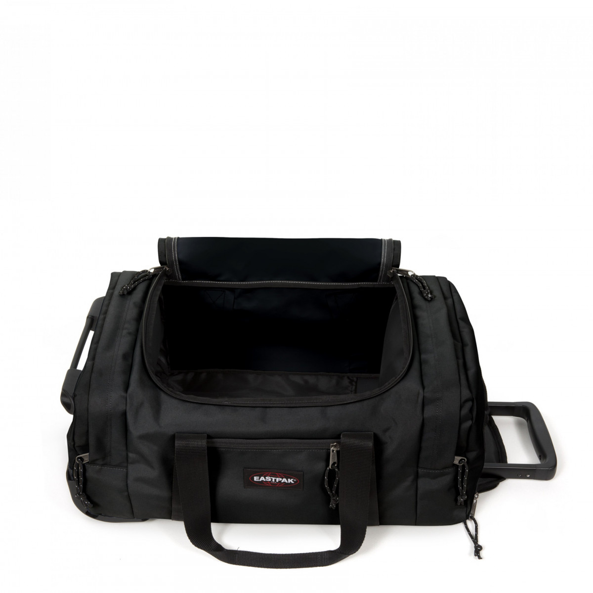 Eastpak Leatherface S+ kerekes utazó táska fekete