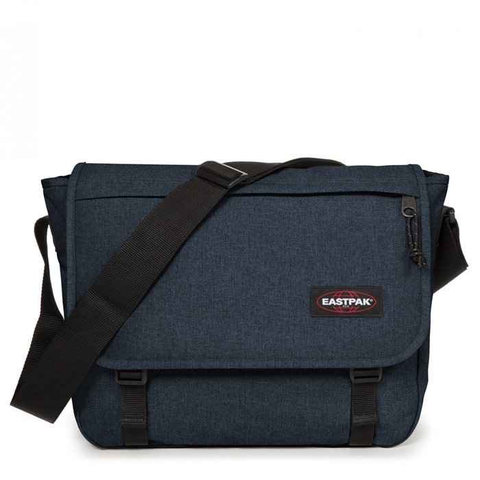 Eastpak DELEGATE+ nagy fedeles laptoptartós válltáska farmerkék