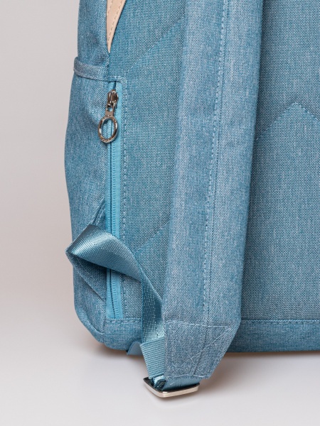HeavyTools kézifogós A4 vászon női divat hátizsák Exie világoskék
