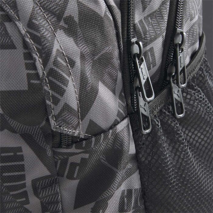 Puma 3 részes hátizsák kulacstartós szürke feliratos fekete