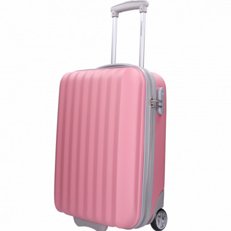 Kézipoggyász bőrönd rózsaszín