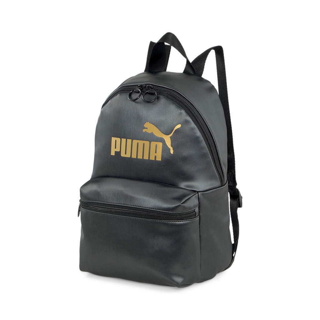 Puma fényes női hátizsák metál fekete