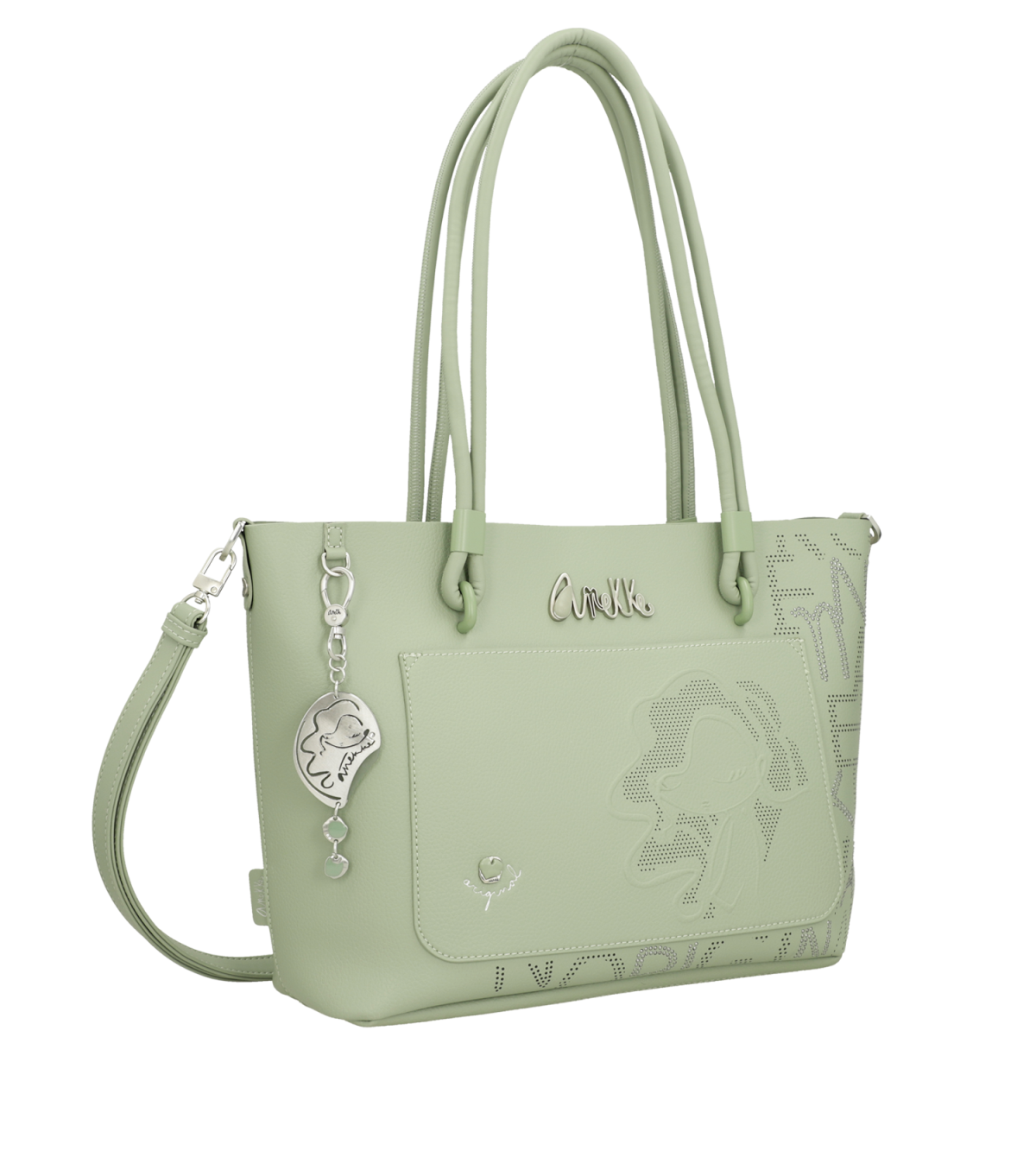 Anekke 2 táska egyben több funkciós válltáska Original zöld