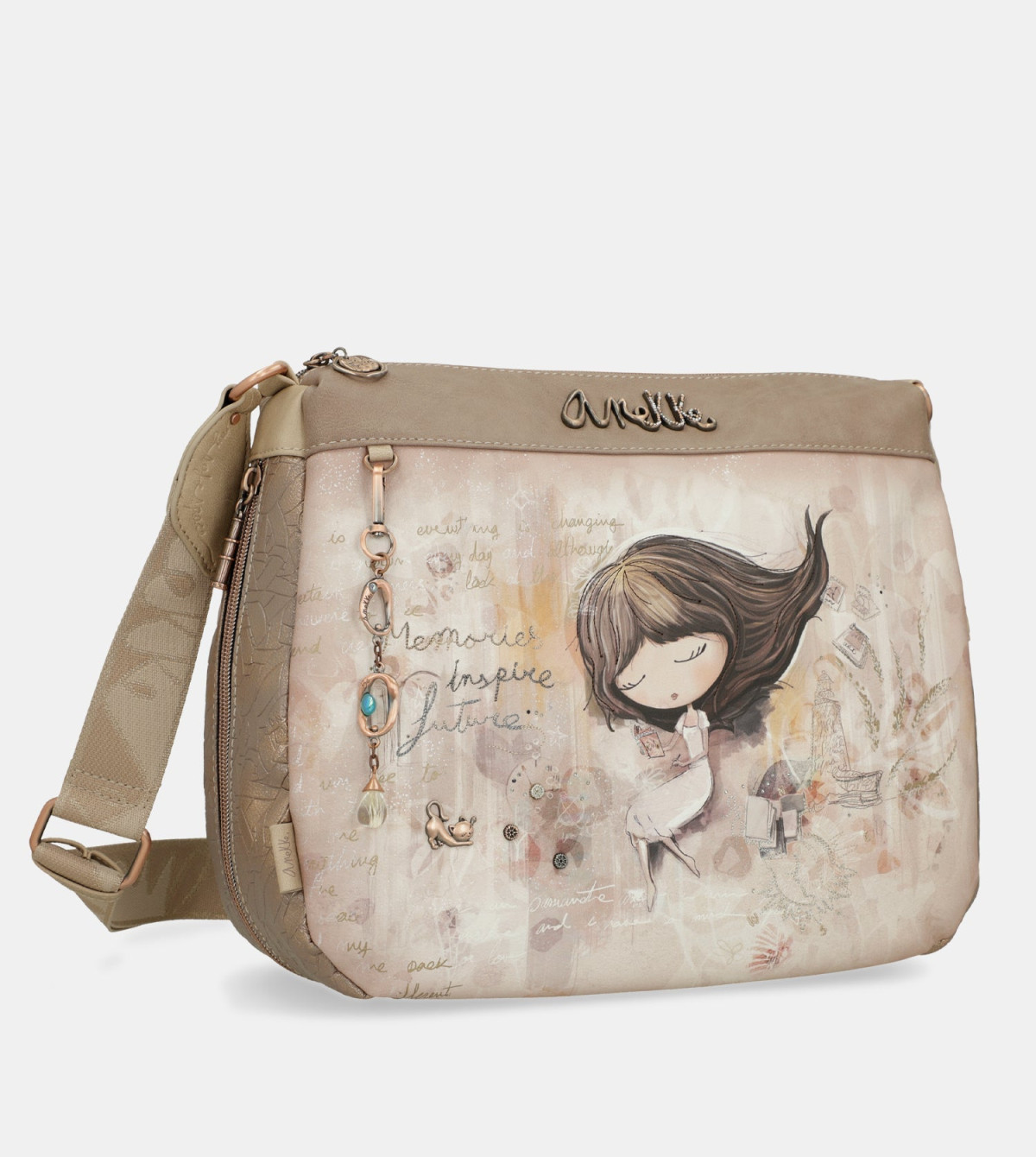 Anekke nagy átvetős válltáska Memories