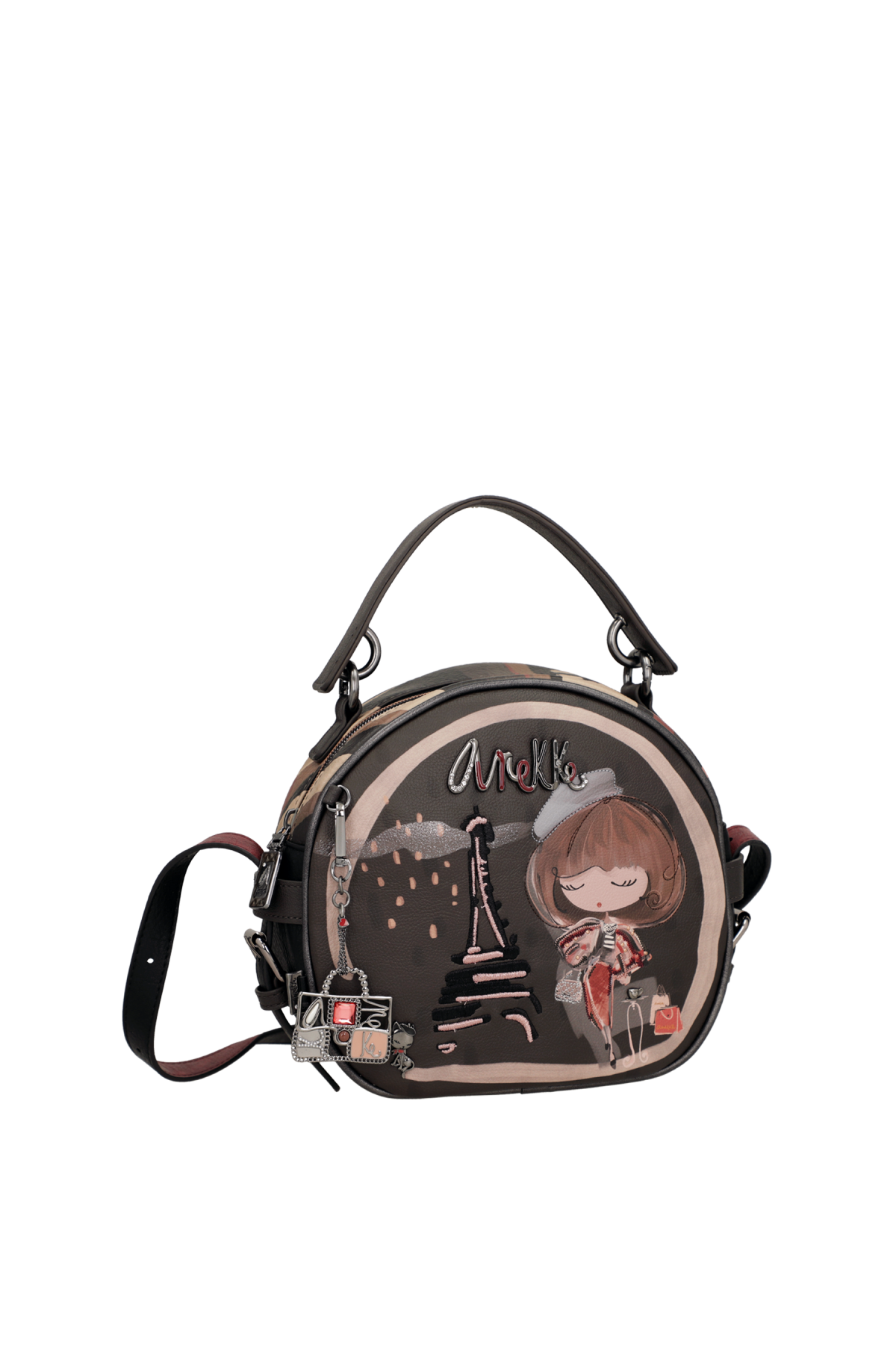 ANEKKE kerek válltáska állítható vállpánttal MADEMOISELLE