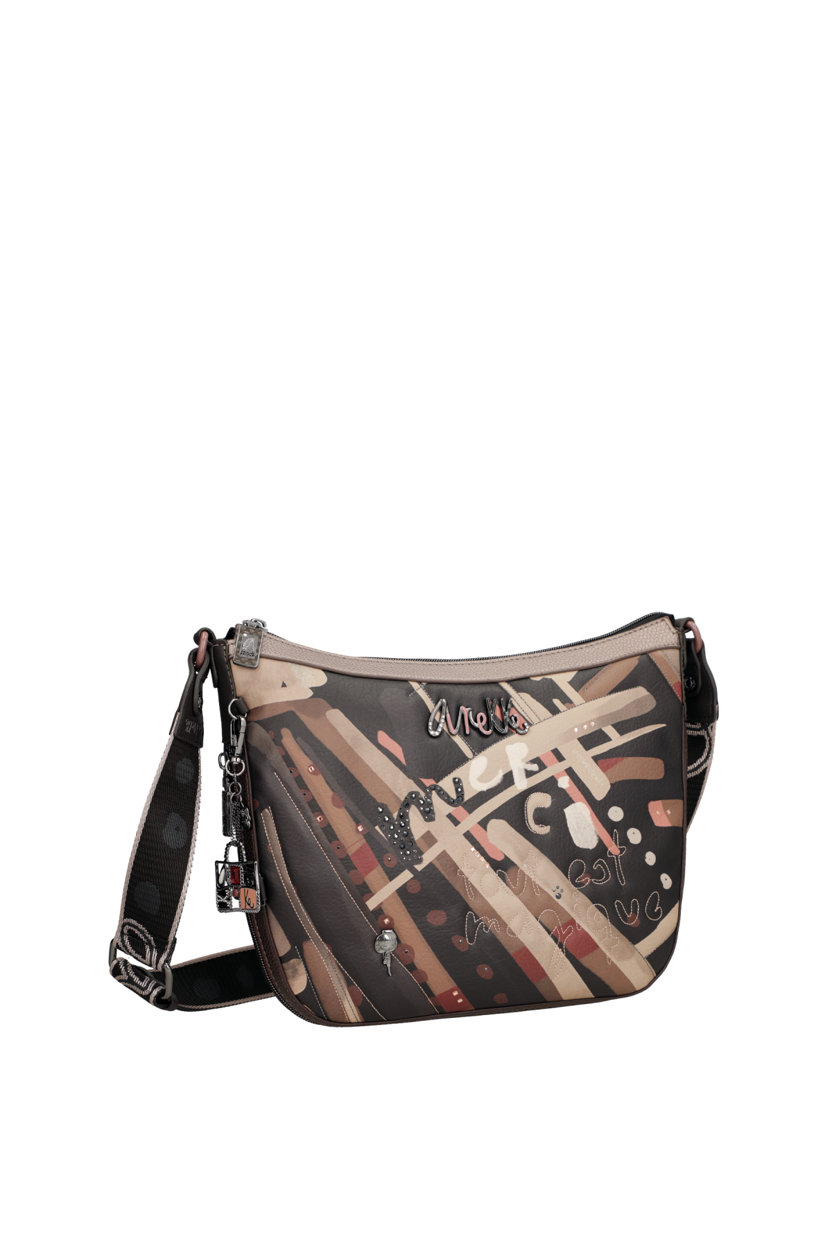 Anekke bővíthető oldaltáska állítható vállpánttal PÁRIZS