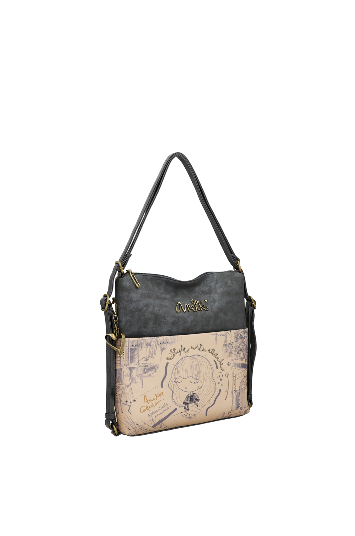 ANEKKE alakítható háti táska vagy válltáska STUDIO