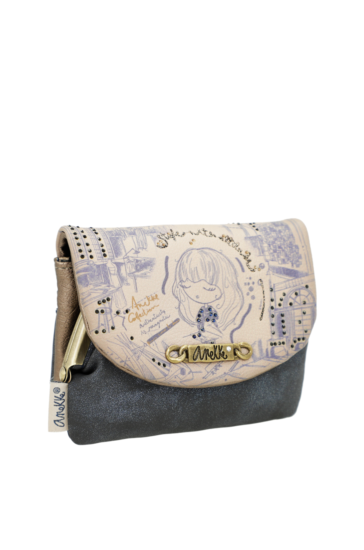 ANEKKE  aprótartós keretes kis pénztárca STUDIO