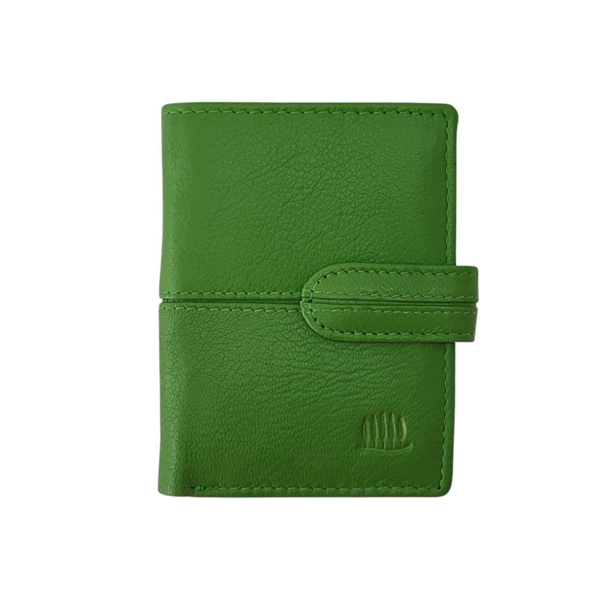 Puha bőr kártyatartó színes 51 zöld
