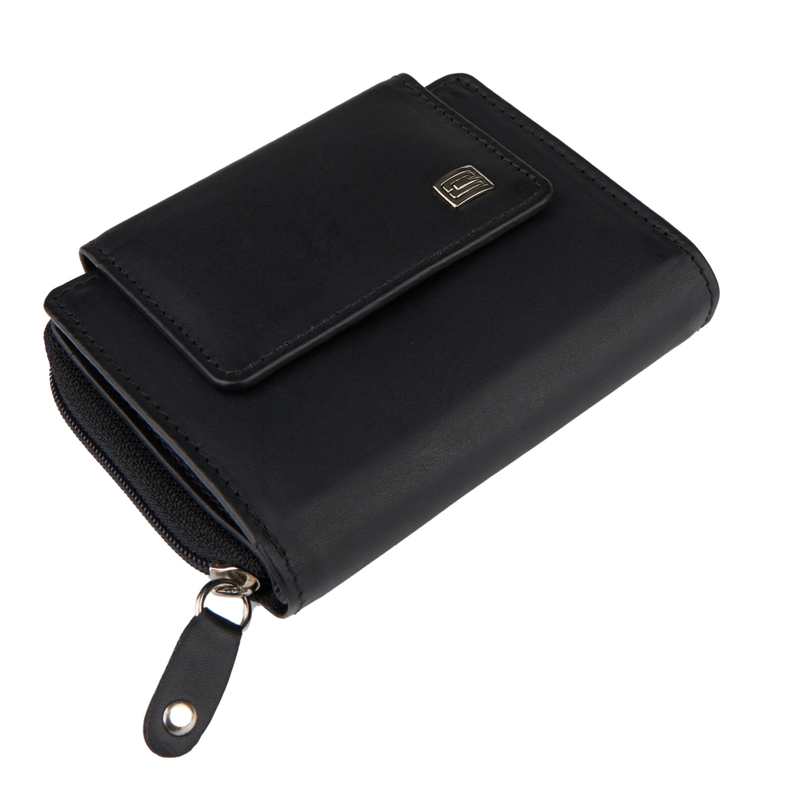 Choice női fekete bőr pénztárca