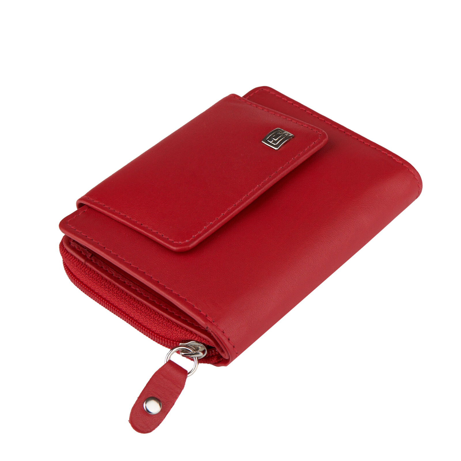 Choice női piros bőr pénztárca