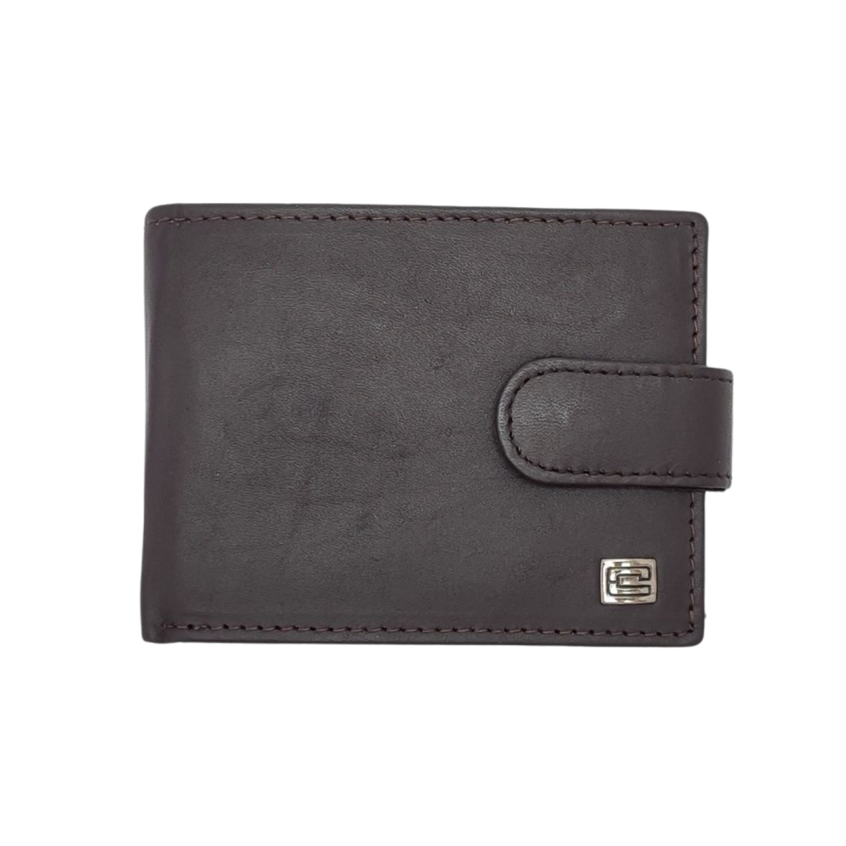 Choice férfi belül kapcsos pénztárca   barna