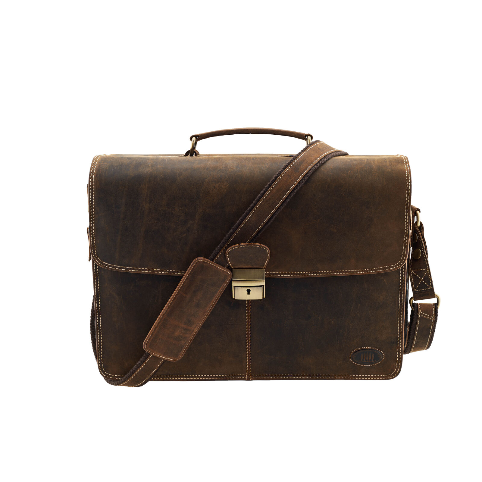 Giorgio Carelli zsírosbőr férfi nagy aktatáska