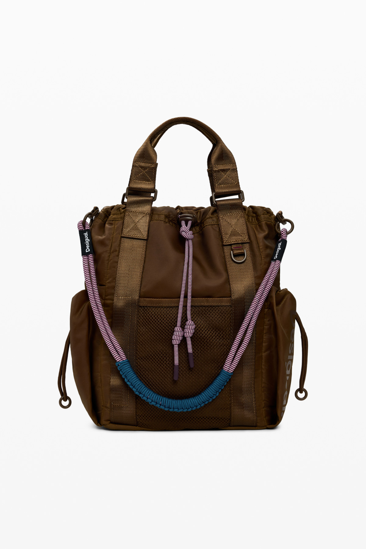 Desigual vászon hátizsák és/vagy válltáska barna 