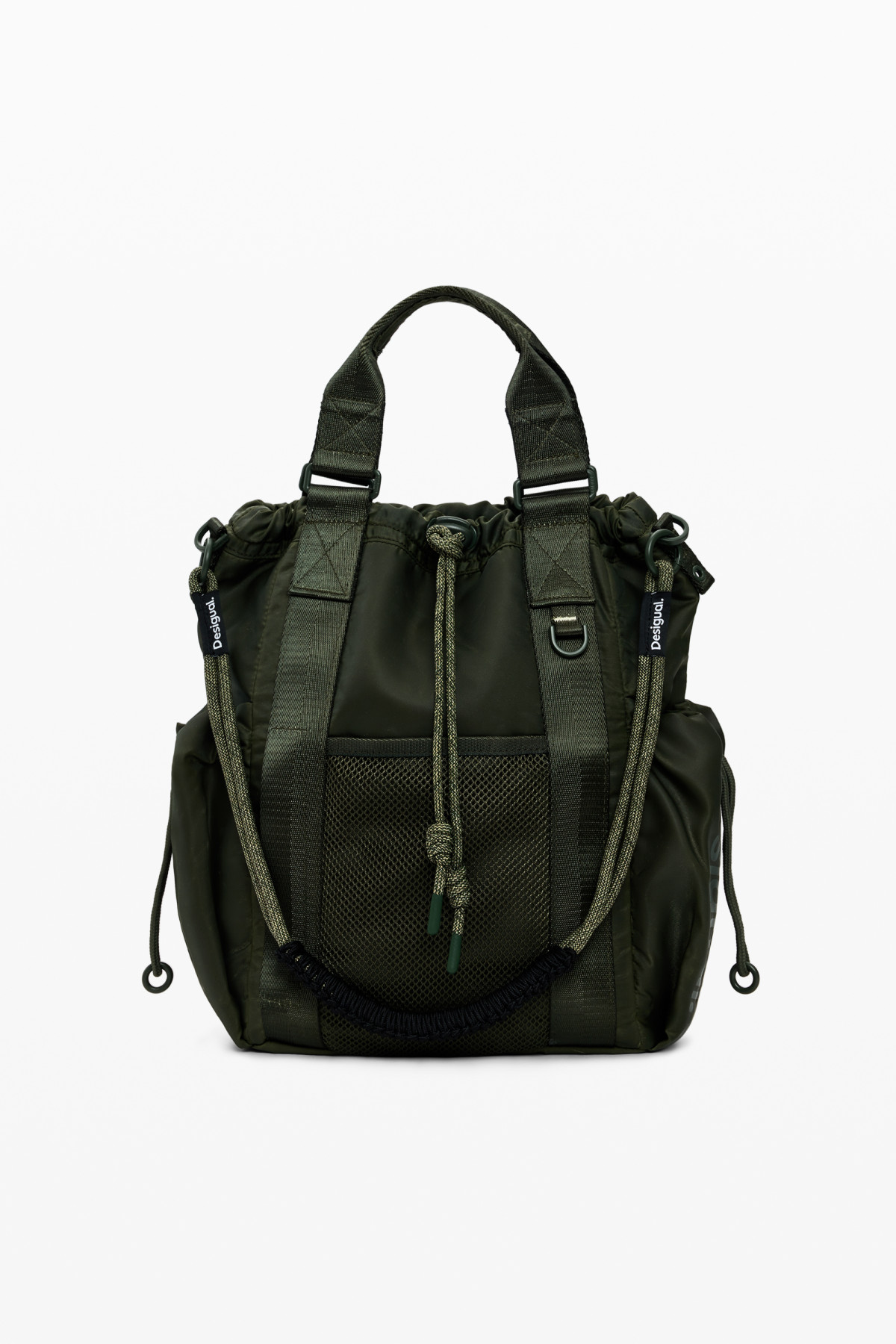 Desigual vászon hátizsák és/vagy válltáska khaki zöld