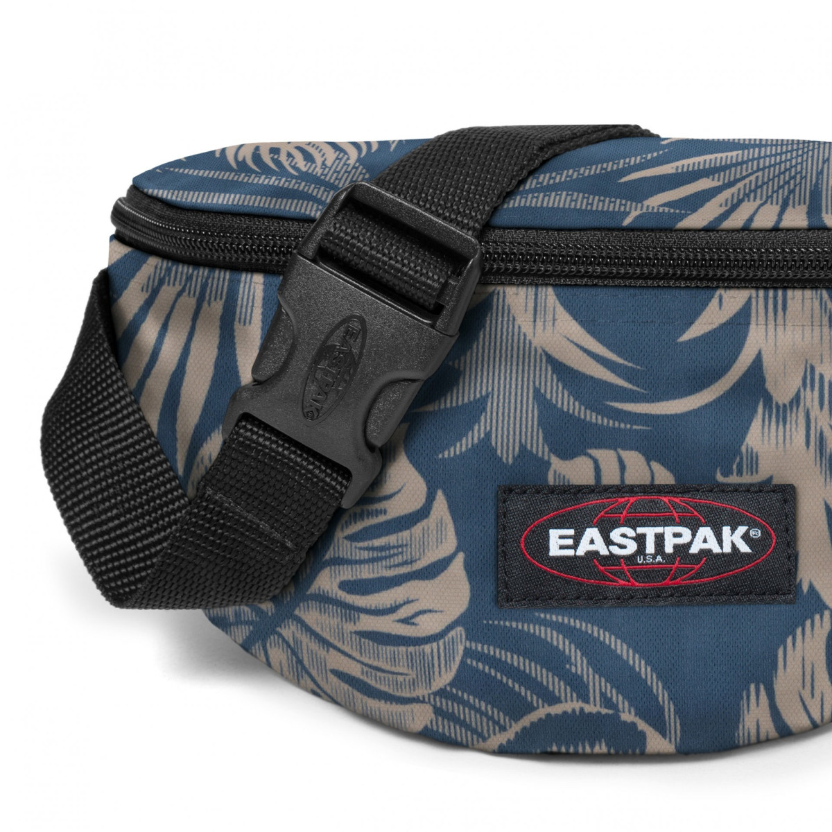 Eastpak Springer egyszerű övtáska pálma leveles kék
