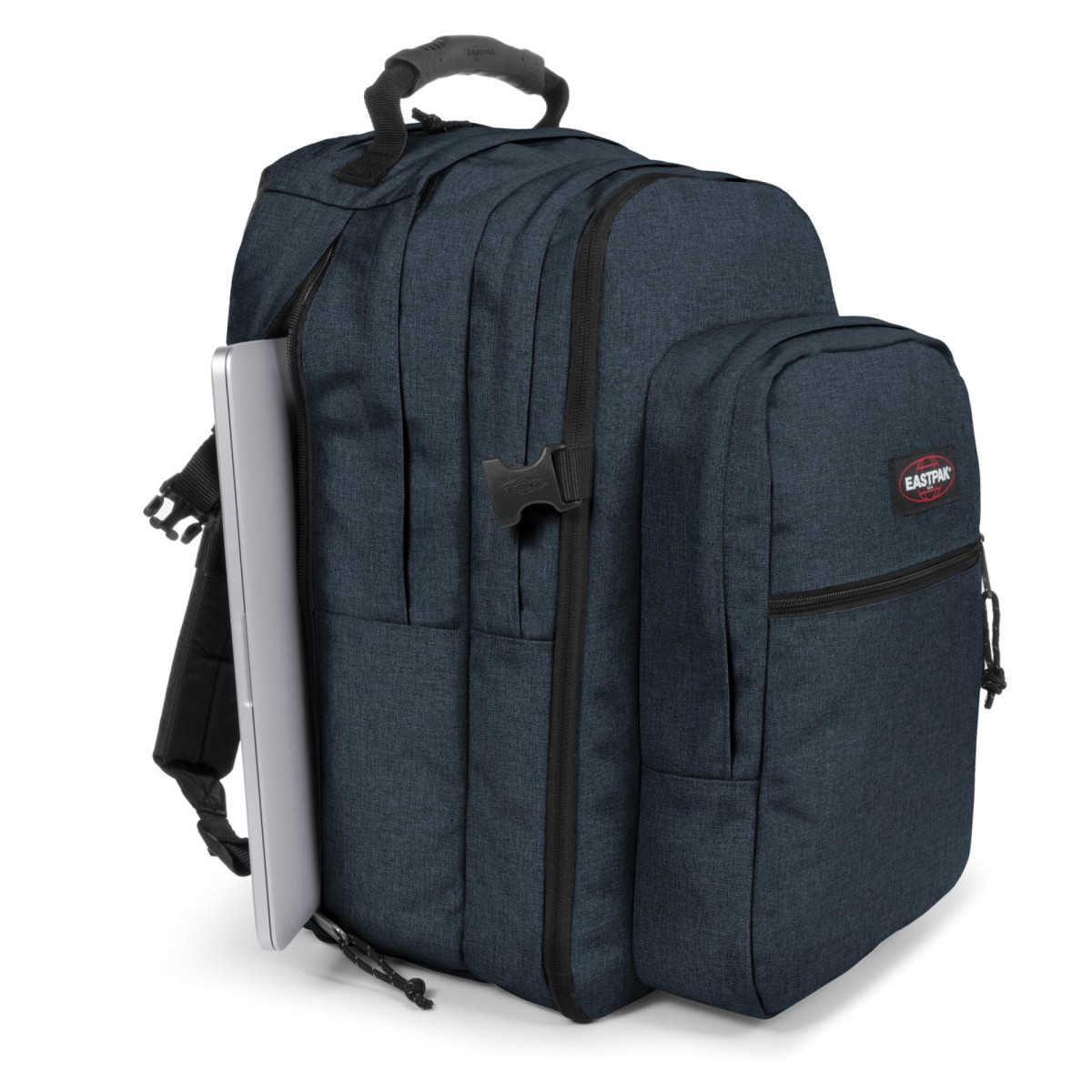 Eastpak Tutor laptoptartós sok zsebes hátizsák farmerkék