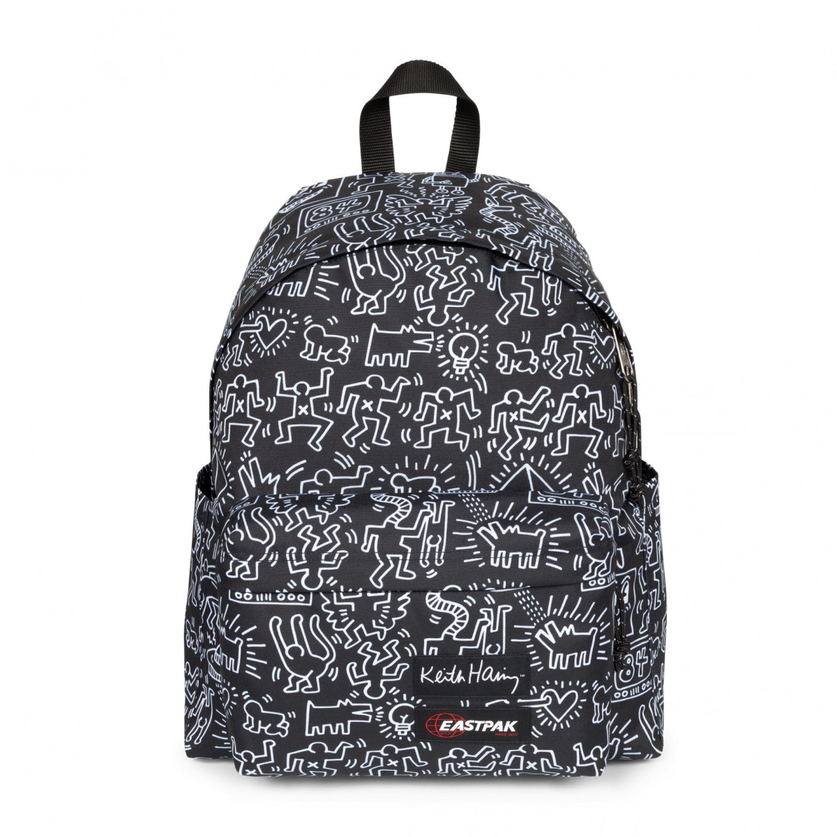 Eastpak DAY PAK'R ikonikus hátizsák laptoptartós kulacstartós Keith Haring mintás