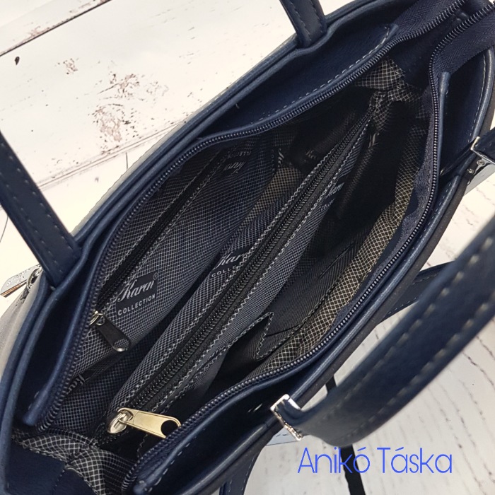 Karen női táska kis kézi táska kék D444
