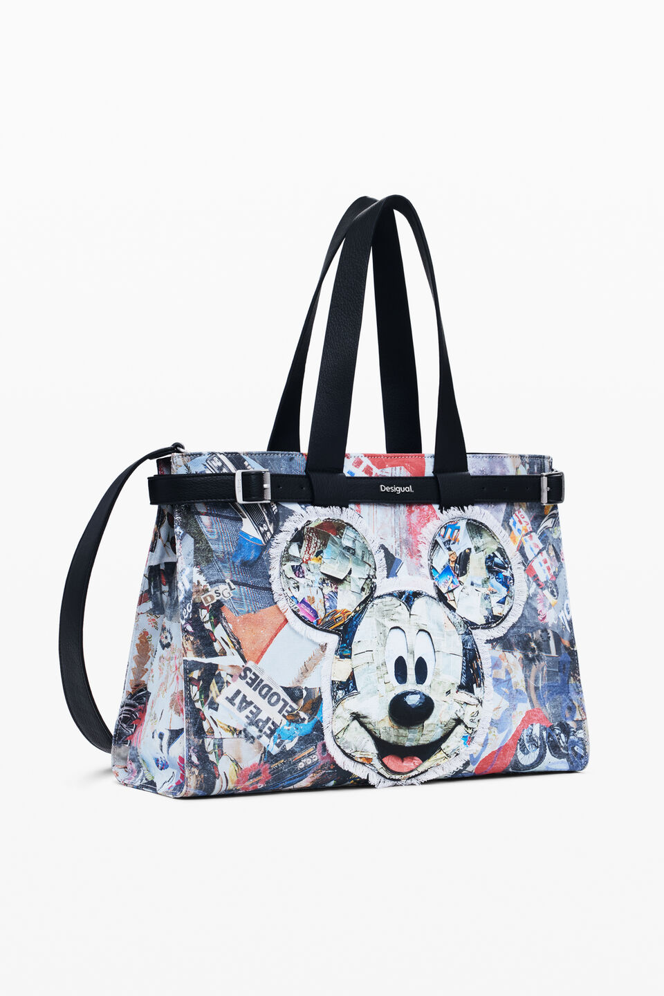 Desigual Mickey nagy táska farmer hatású