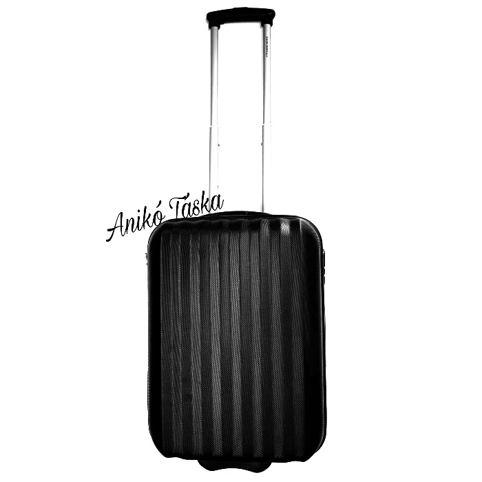 Kézipoggyász bőrönd fekete